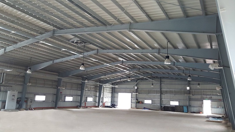 Chi phí xây nhà xưởng 200m2 trọn gói