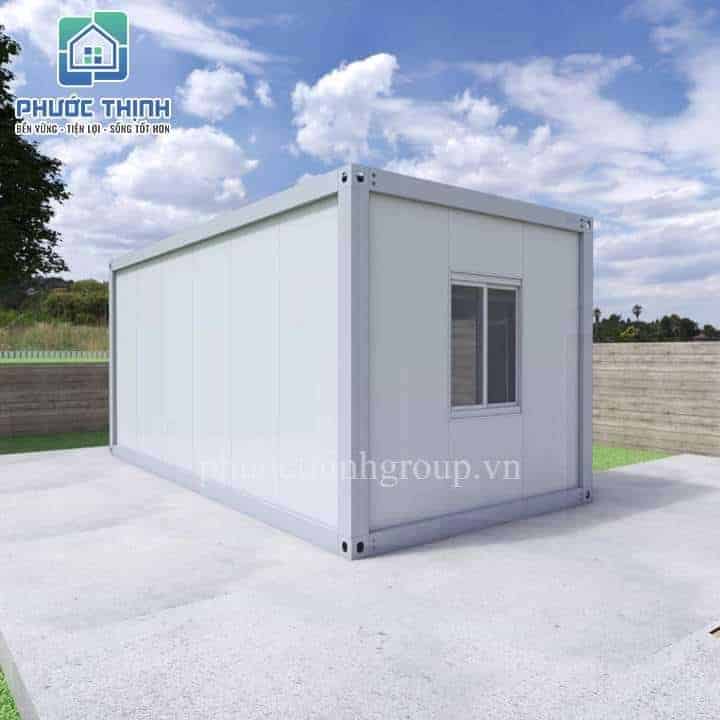 Mẫu nhà container NC15 có WC của Phước Thịnh Group