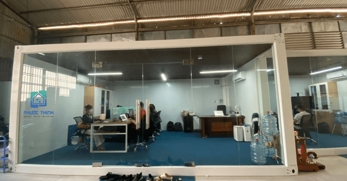 Mẫu văn phòng Phước Thịnh Group thi công 