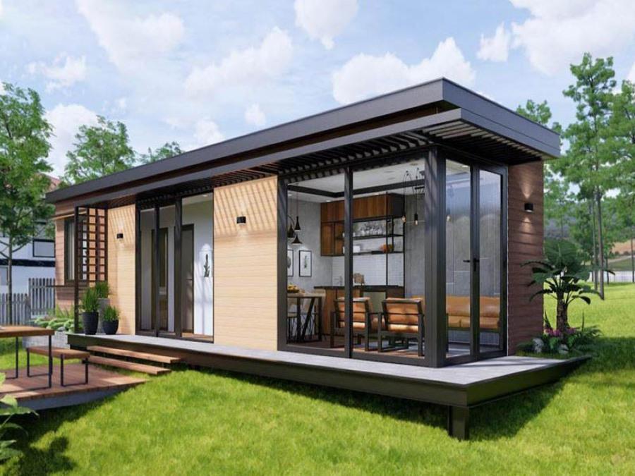 Vì sao nên lắp đặt cửa kính cho nhà lắp ghép?