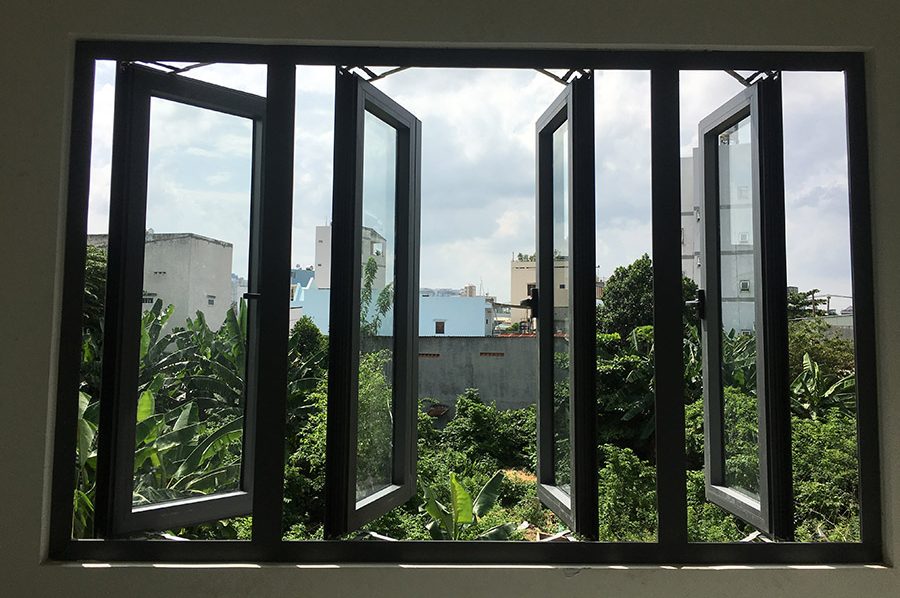 Cửa sổ mở quay nhôm Xingfa Việt Nam chính hãng