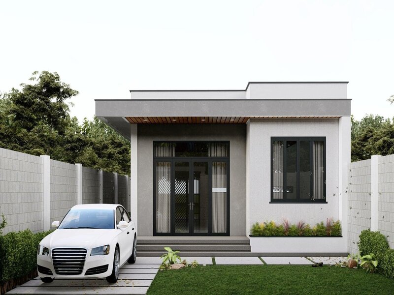 Cải tạo nhà cấp 4 với cửa nhôm kính Xingfa