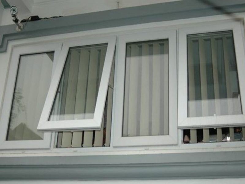 Cửa sổ mở hất 4 cánh nhôm Xingfa nhập khẩu Quảng Đông