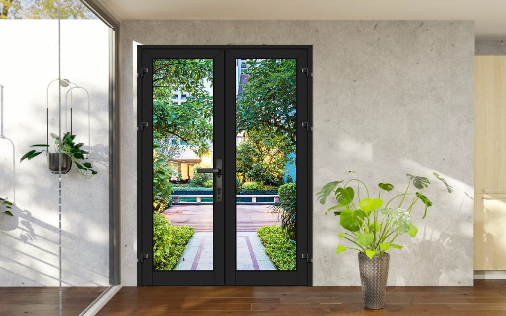 Cửa nhôm Xingfa hệ 55 dùng cho cửa đi mở quay và cửa sổ phổ biến.