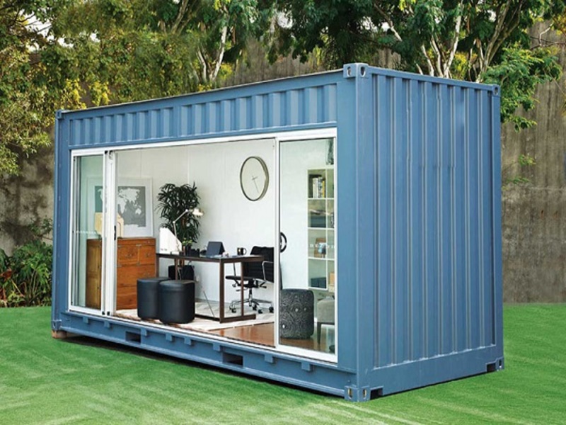 Mẫu nhà container homestay 20 feet nhỏ gọn, tiện nghi cho 2 người