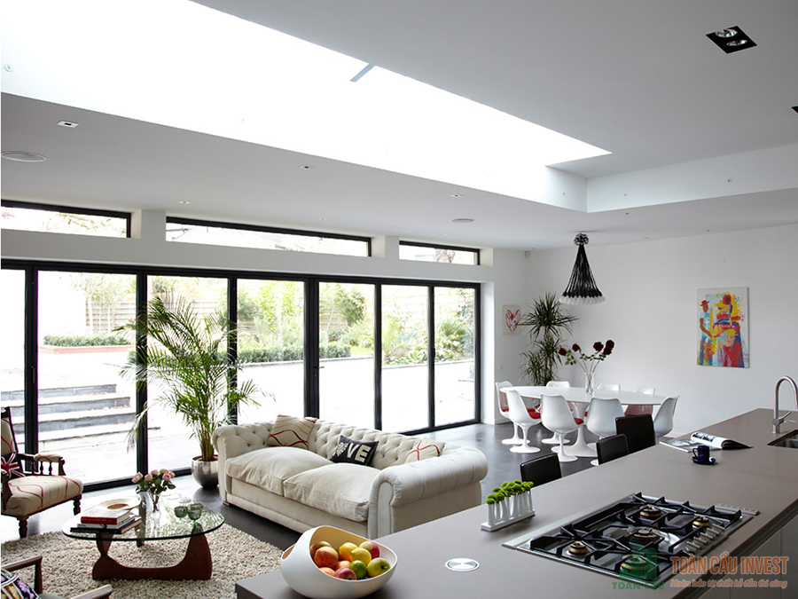 Ứng dụng cửa nhôm Xingfa trong nhà phố, biệt thự và công trình thương mại.