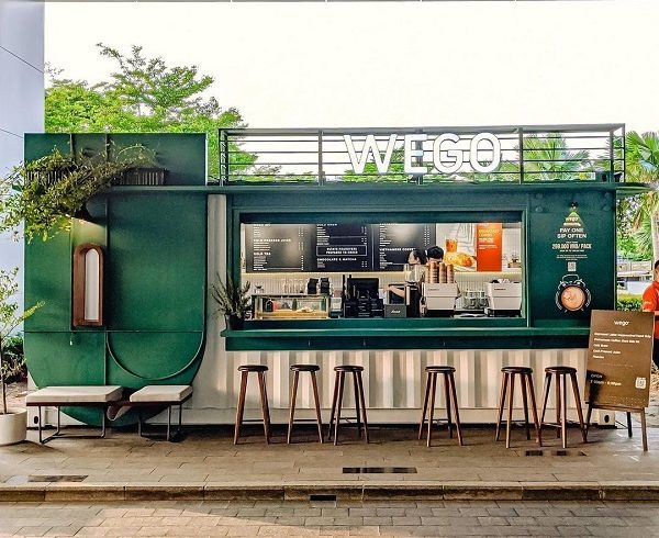 Mô hình container coffee phù hợp với nhiều đối tượng