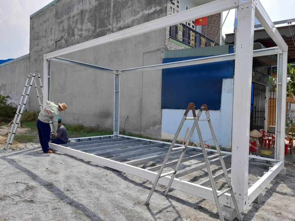 Quy trình thi công móng nhà lắp ghép