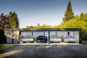 Top 25+ mẫu nhà để xe ô tô đẹp, kích thước chuẩn nhất hiện nay