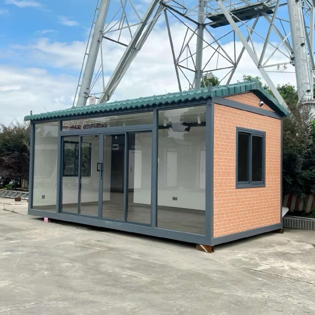 Nhà lắp ghép không có móng cố định